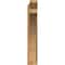 Ekena Millwork Thorton Slat Rough Sawn Outlooker, Western Red Cedar, 6"W x 24"D x 36"H OUT06X24X36THR06RWR - alternate 2